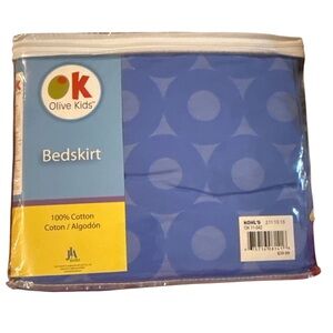 NWT Olive Kids Bedskirt Full Size